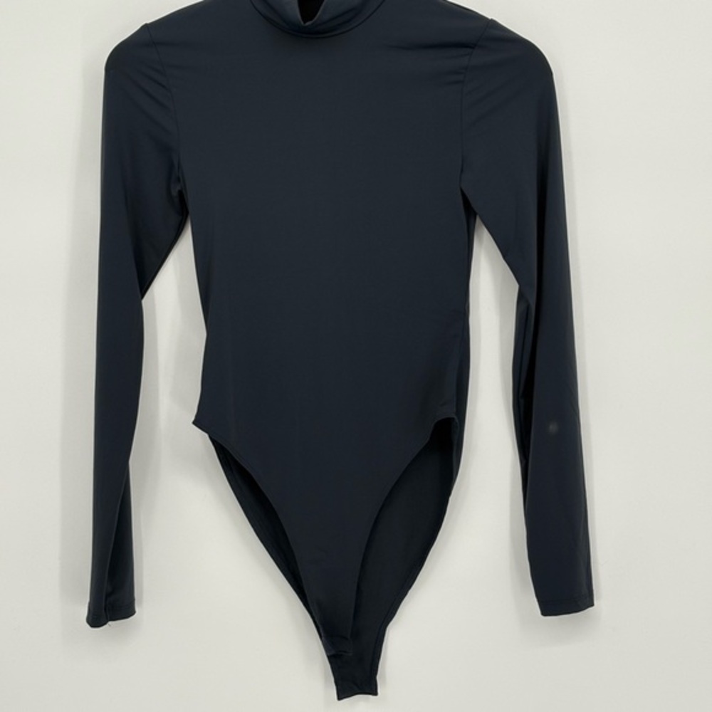 🧲 Zara turtleneck Smokey blue  Long Sleeve Bodysuit